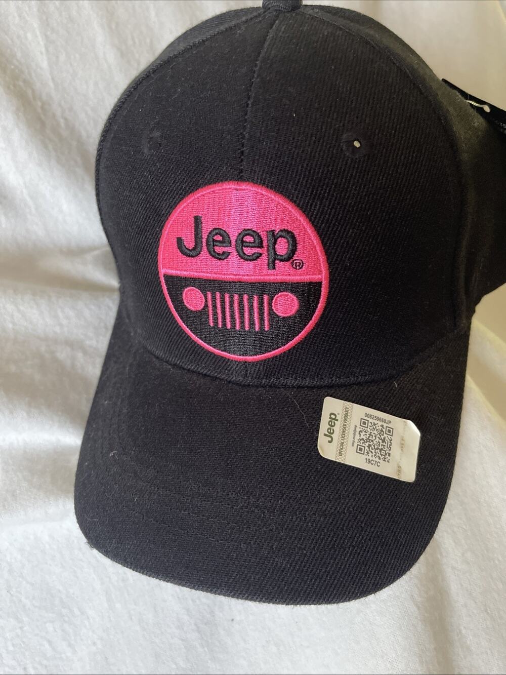 JEEP Pink Black Wrangler Patch